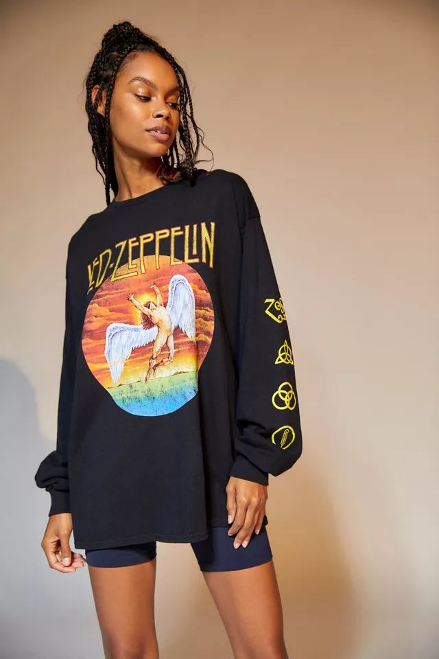 Led Zeppelin 75 Long Sleeve Tee | Urban Outfitters (US and RoW)