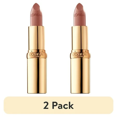 (2 pack) L Oreal Paris Colour Riche Original Satin Lipstick for Moisturized Lips 800 Fairest Nude | Walmart (US)