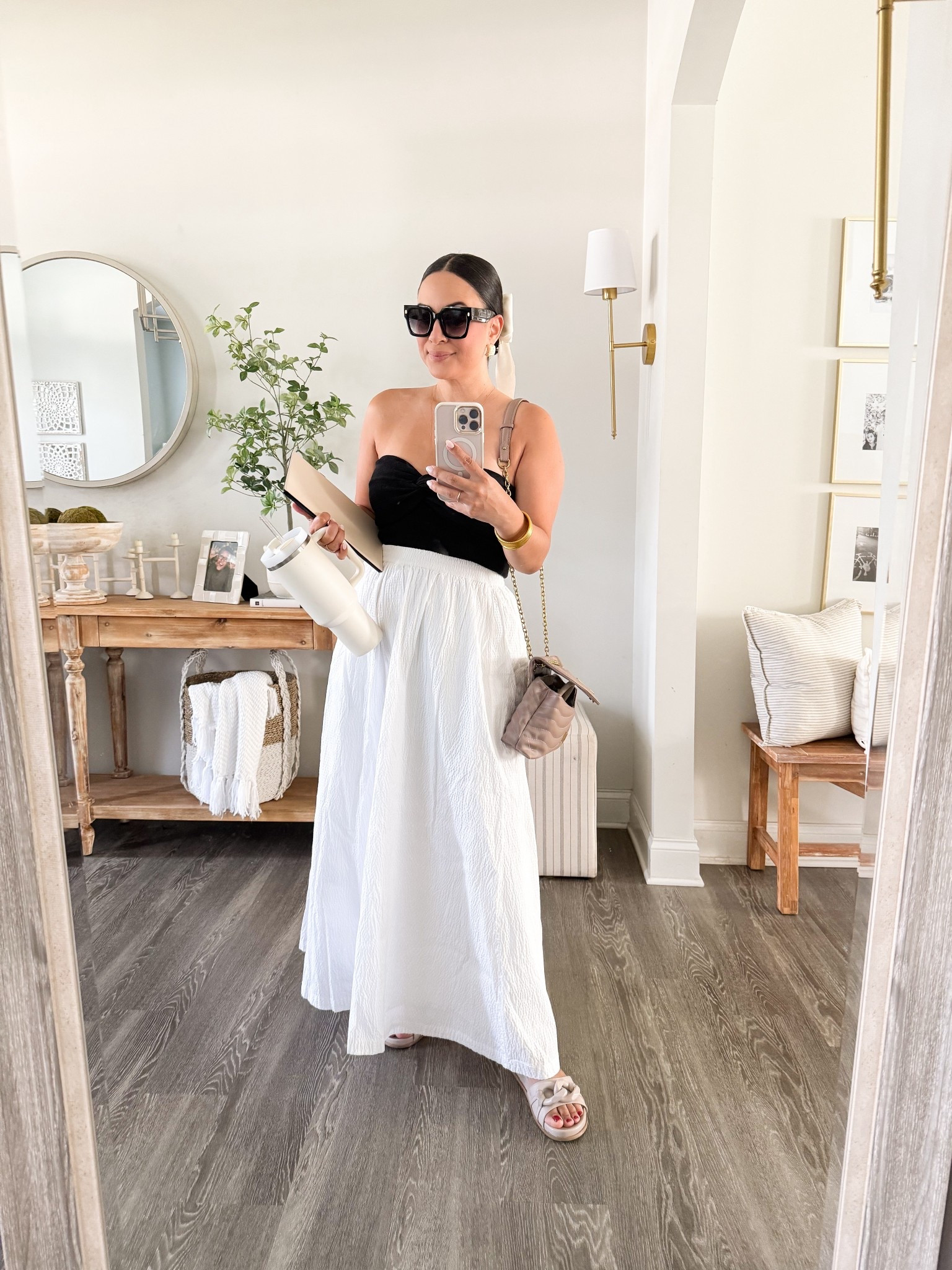 Resort looks. Tube top. Maxi skirt. Summer style. 

#LTKMidsize #LTKSeasonal #LTKTravel