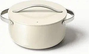 Caraway Nonstick Ceramic Dutch Oven Pot with Lid (6.5 qt, 10.5") - Non Toxic, PTFE & PFOA Free - ... | Amazon (US)