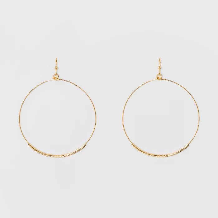 Hoop Earrings - A New Day™ Gold | Target