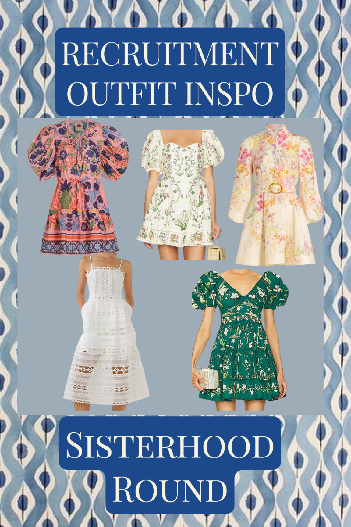 2024 Sorority Recruitment Outfit Inspo 

#LTKhome #LTKwedding #LTKparties