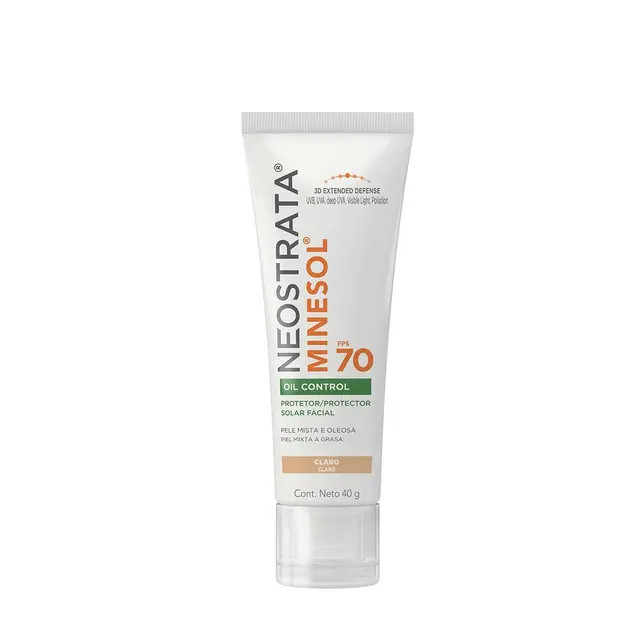 Protetor Solar Facial NeoStrata Minesol Oil Control FPS 70 Pele Clara 40g | Droga Raia | DrogaRaia (BR)