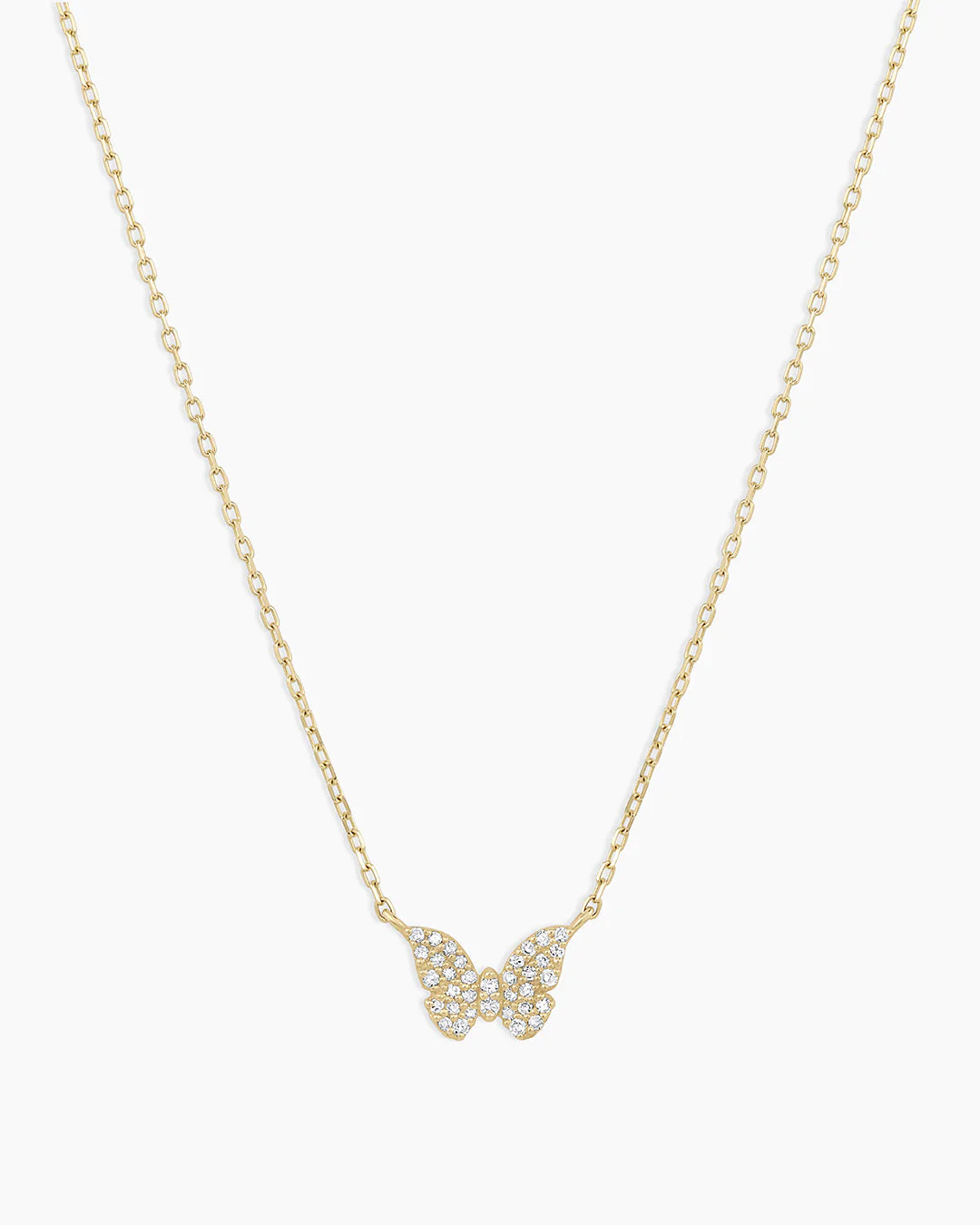 Diamond Butterfly Necklace | Gorjana