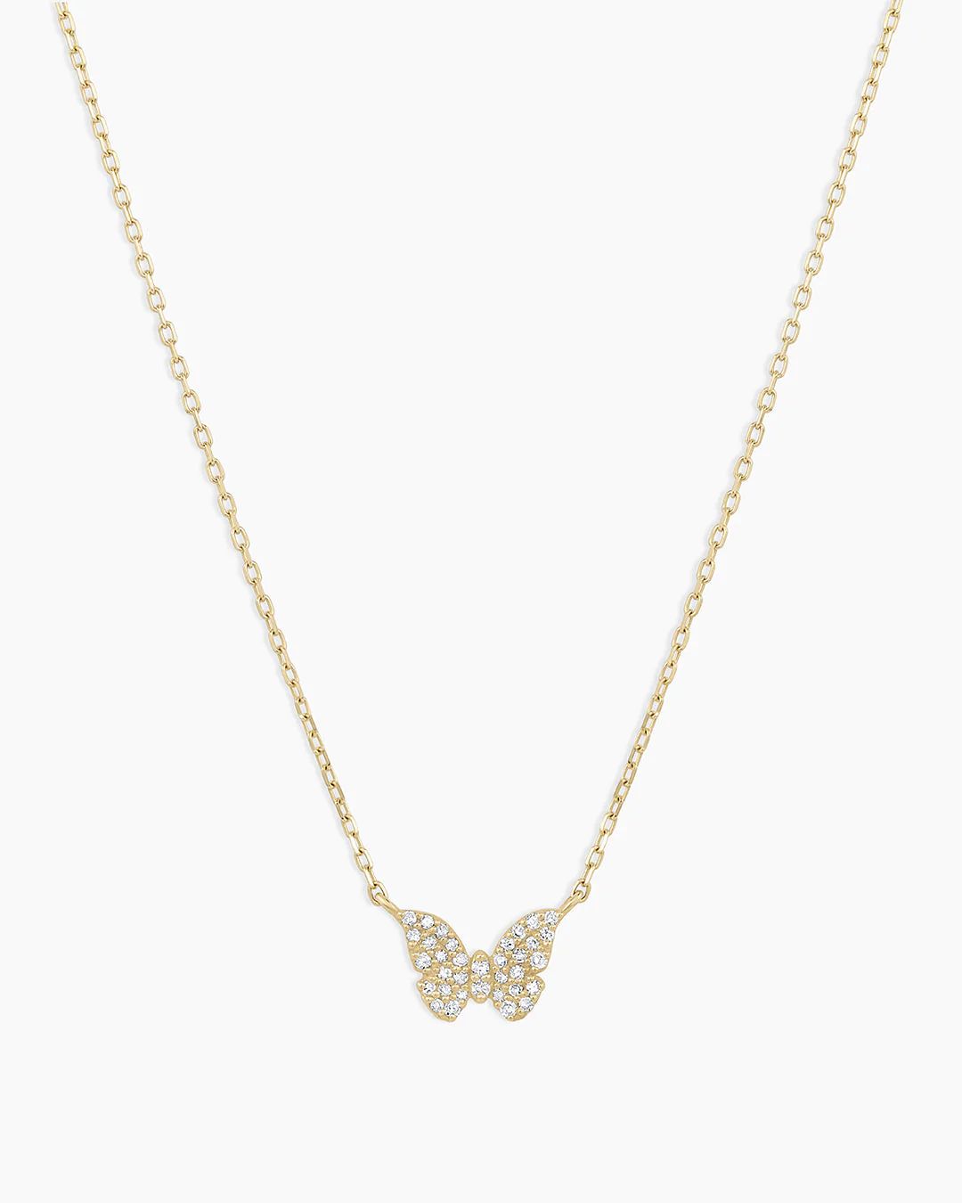 Diamond Butterfly Necklace | Gorjana