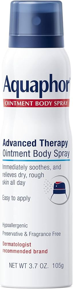 Aquaphor Ointment Body Spray - Moisturizes and Heals Dry, Rough Skin - 3.7 oz. Spray Can | Amazon (US)