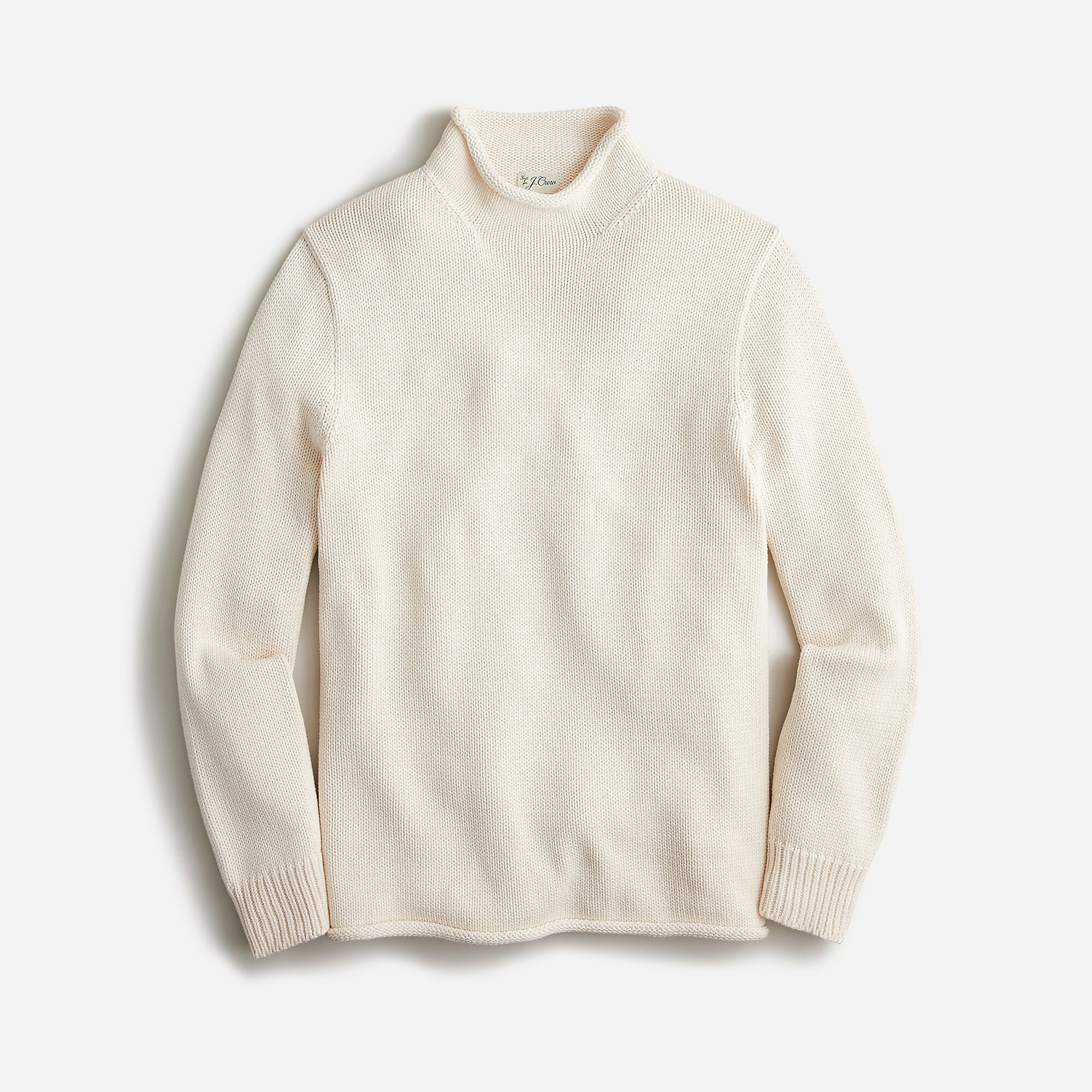 Heritage cotton rollneck sweater | J. Crew US