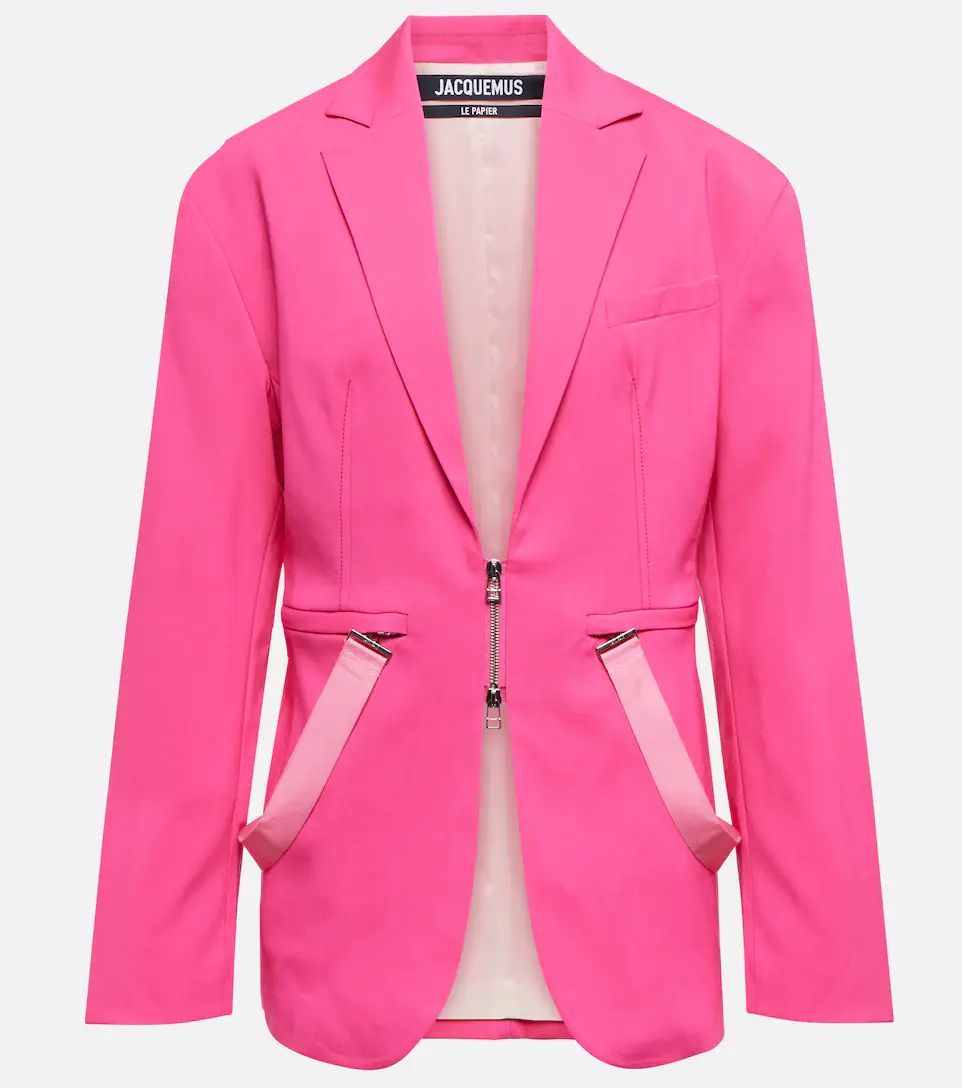 La Veste Filu belted wool blazer | Mytheresa (UK)