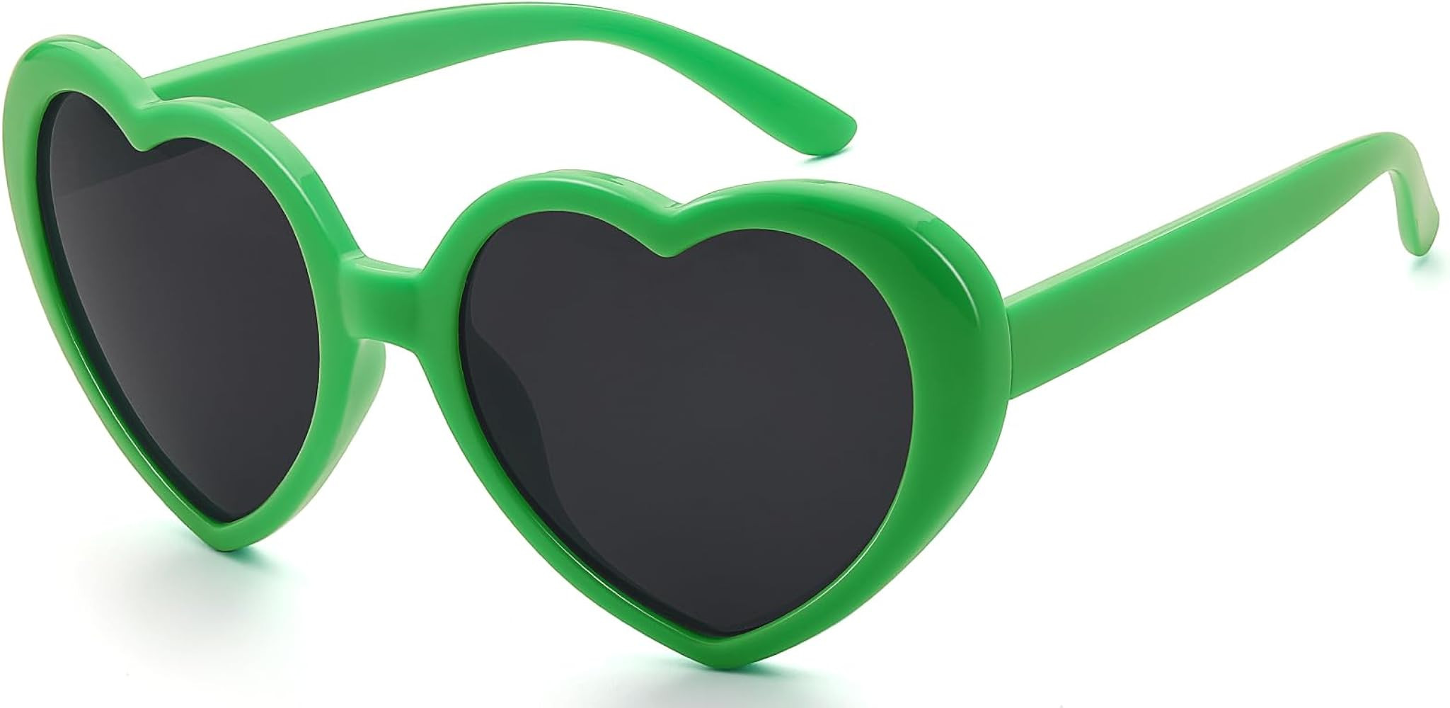 IOHLNG Heart Sunglasses for Women Men Oversized Trendy Love Shaped Sunglasses Retro Lovely Fashio... | Amazon (US)
