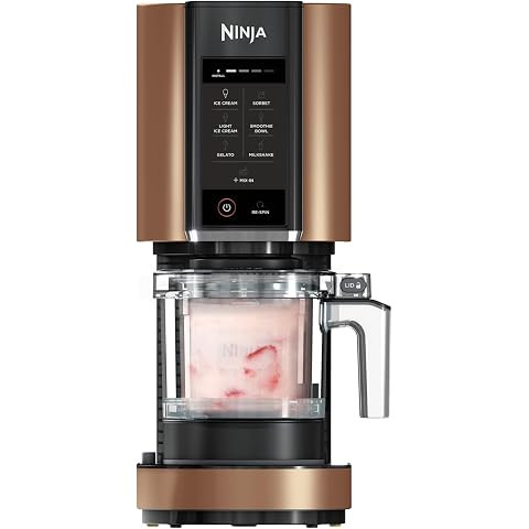 Ninja CREAMi Eismaschine & Dessertmaschine mit 3 Behältern, 7 Programmen, Herstellung von Eis, G... | Amazon (DE)