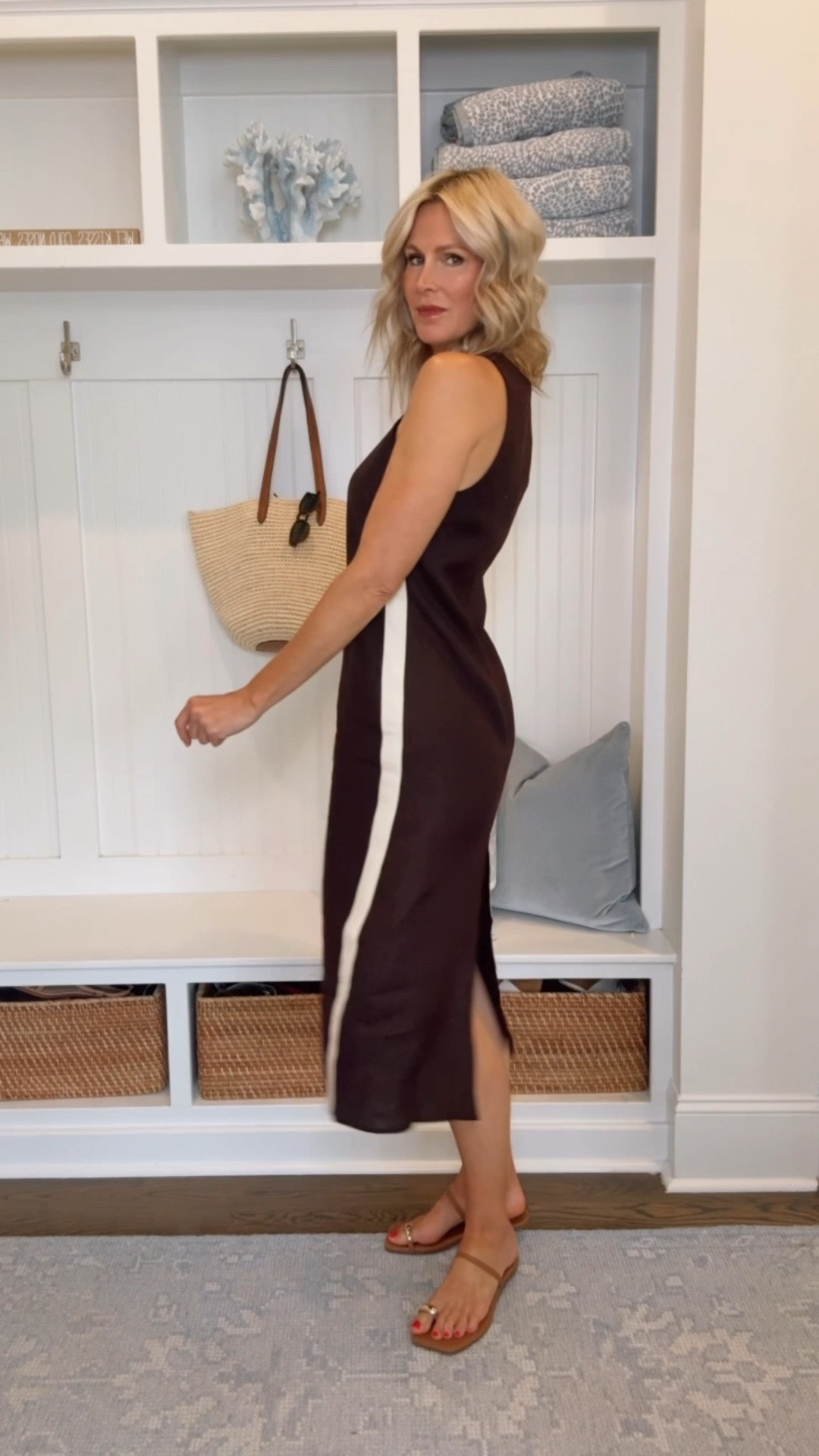 Chocolate linen dress, Madewell. 5’9 wearing a size 2

#LTKselfcare #LTKmomlife #LTKootd