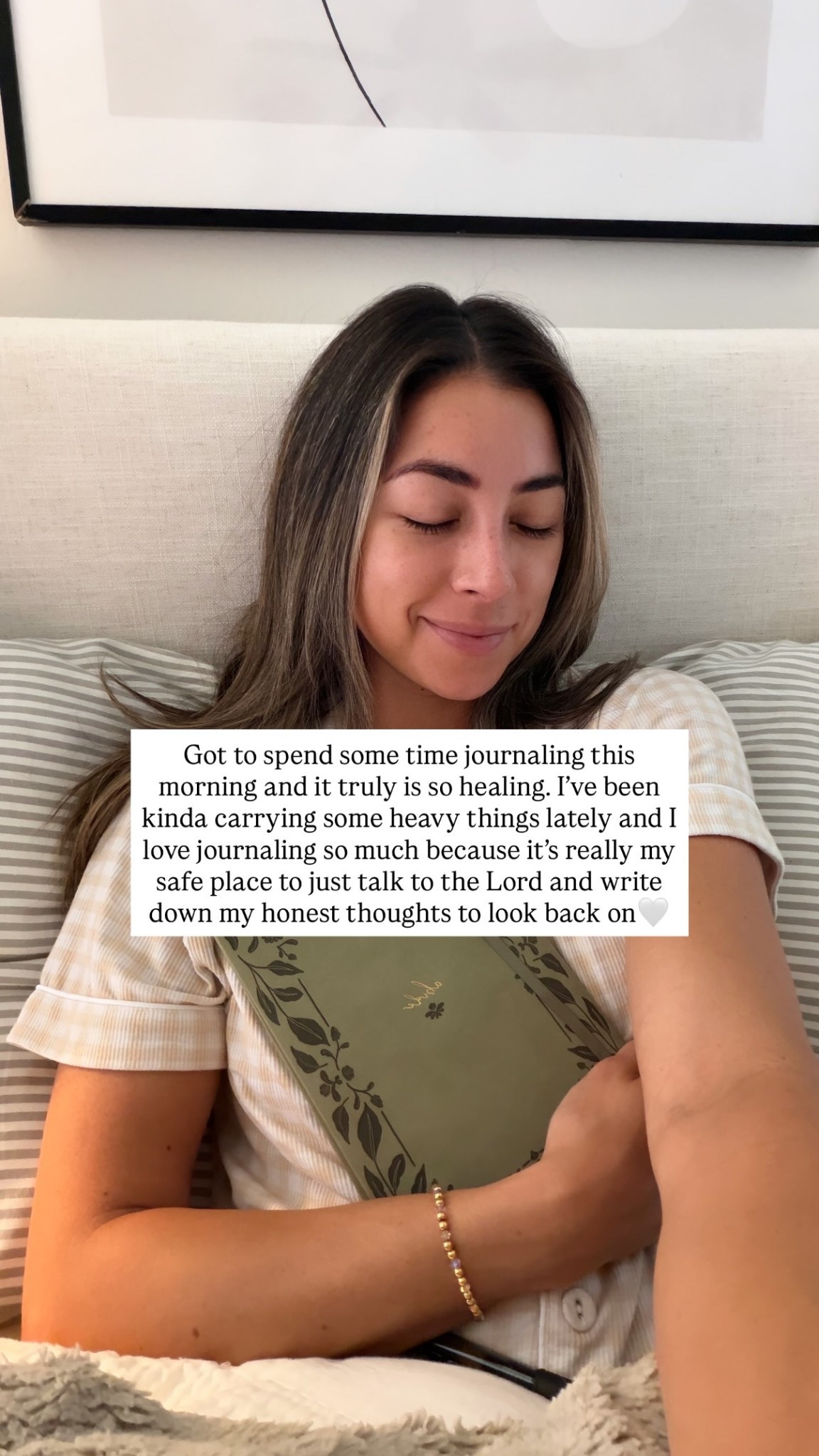 Got to spend some time journaling this morning and it truly is so healing. I’ve been kinda carrying some heavy things lately and I love journaling so much because it’s really my safe place to just talk to the Lord and write down my honest thoughts to look back on🤍

#LTKmorningroutine #LTKstorytime #LTKselfcare