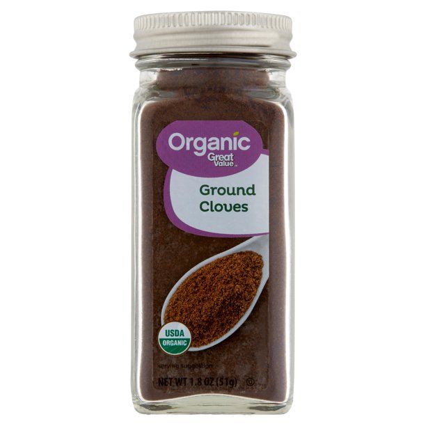 Great Value Organic Ground Cloves, 1.8 oz - Walmart.com | Walmart (US)
