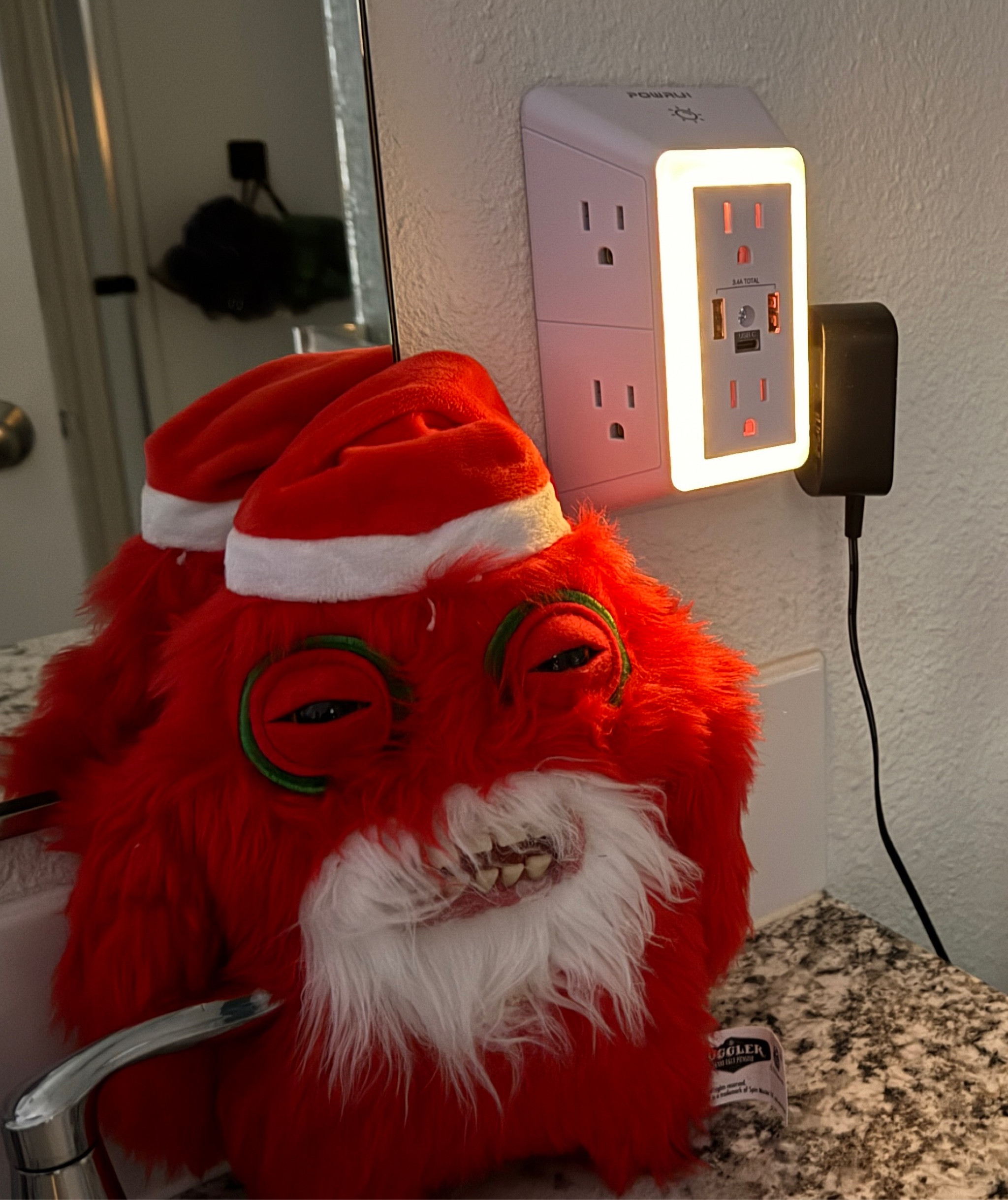 It is the Christmas Santa fuggler. Creepy and cute at the same time. 

#LTKKids #LTKU #LTKGiftGuide