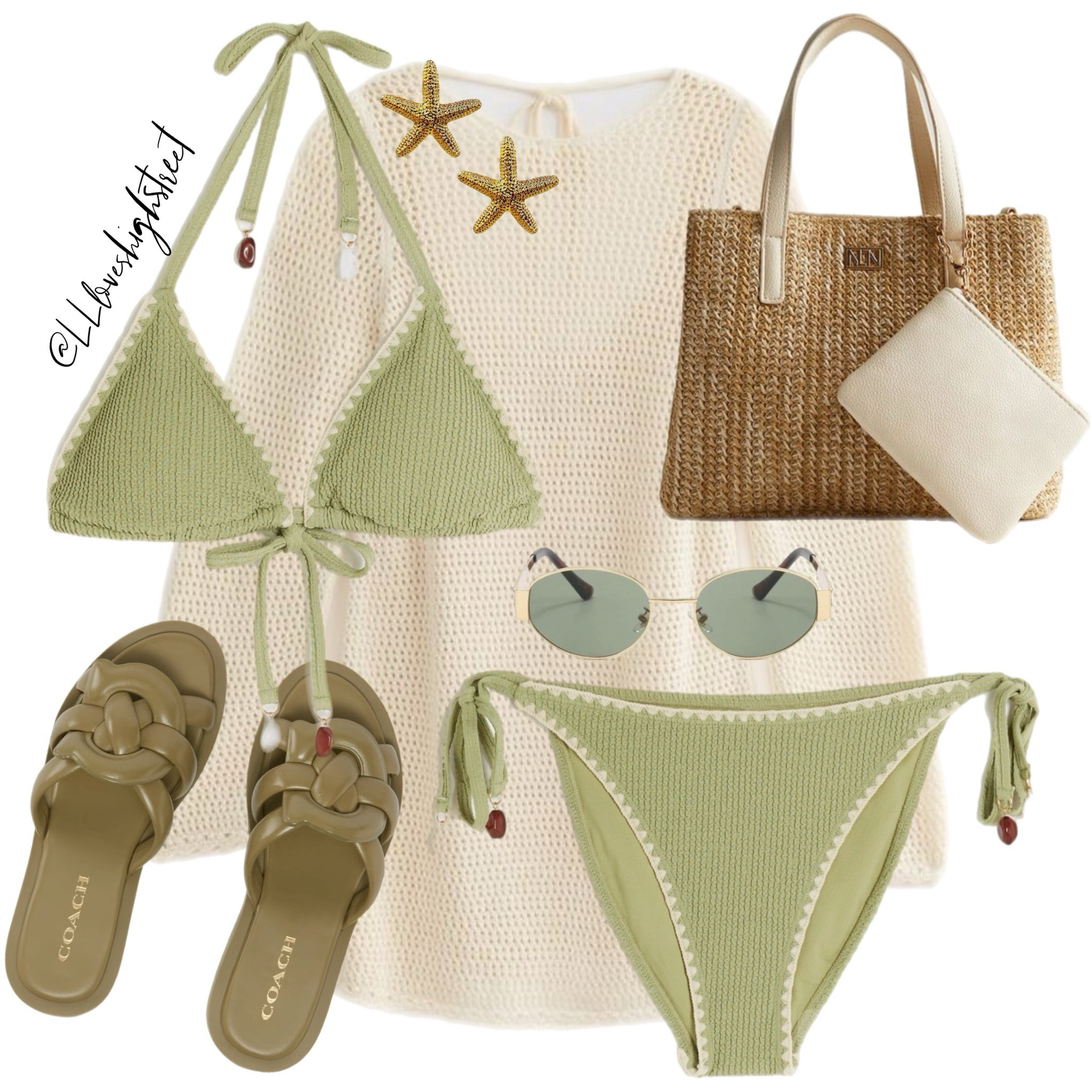 Beachwear 
Swimwear 
Holiday outfit 
Highstreet styling 
Spring / summer style 

#LTKswim #LTKSeasonal #LTKSpringSale