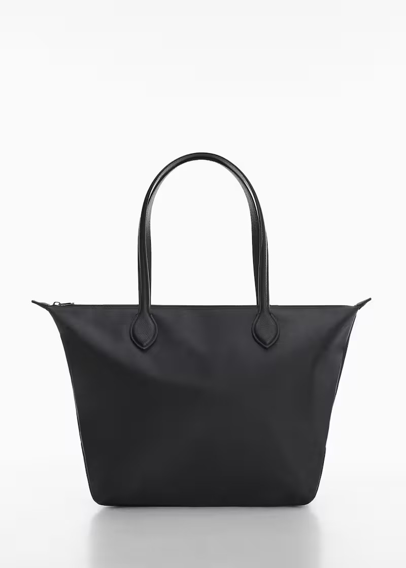 Nylon shopper bag | MANGO (UK)