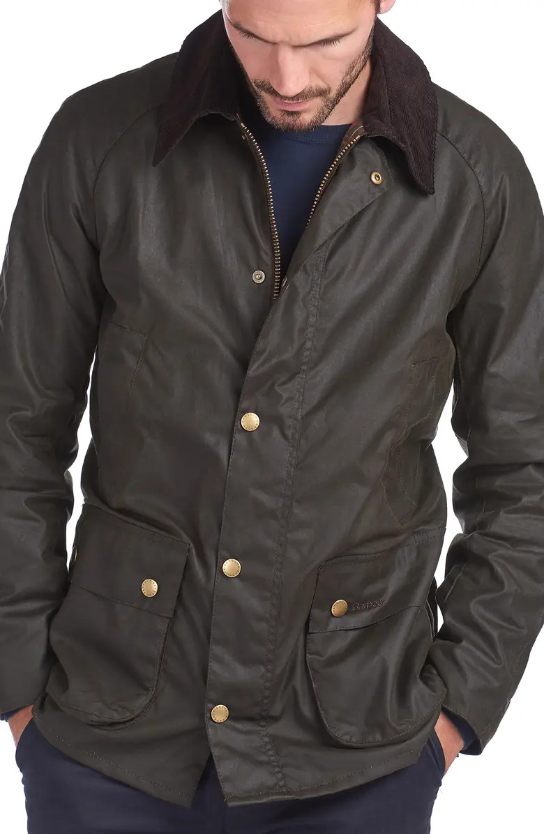 Barbour Ashby Waterproof Wax Jacket | Nordstrom | Nordstrom