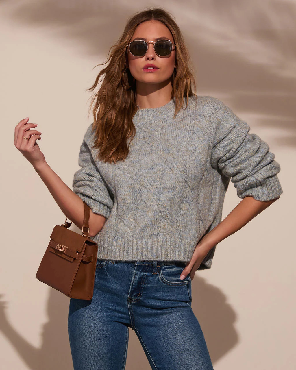 Warm Touch Cable Knit Sweater | VICI