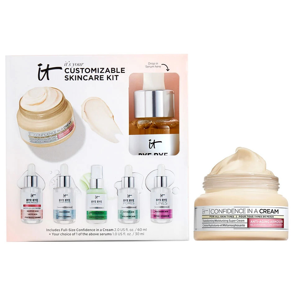 IT’s Your Customized Face Serum Skincare Kit | IT Cosmetics (US)