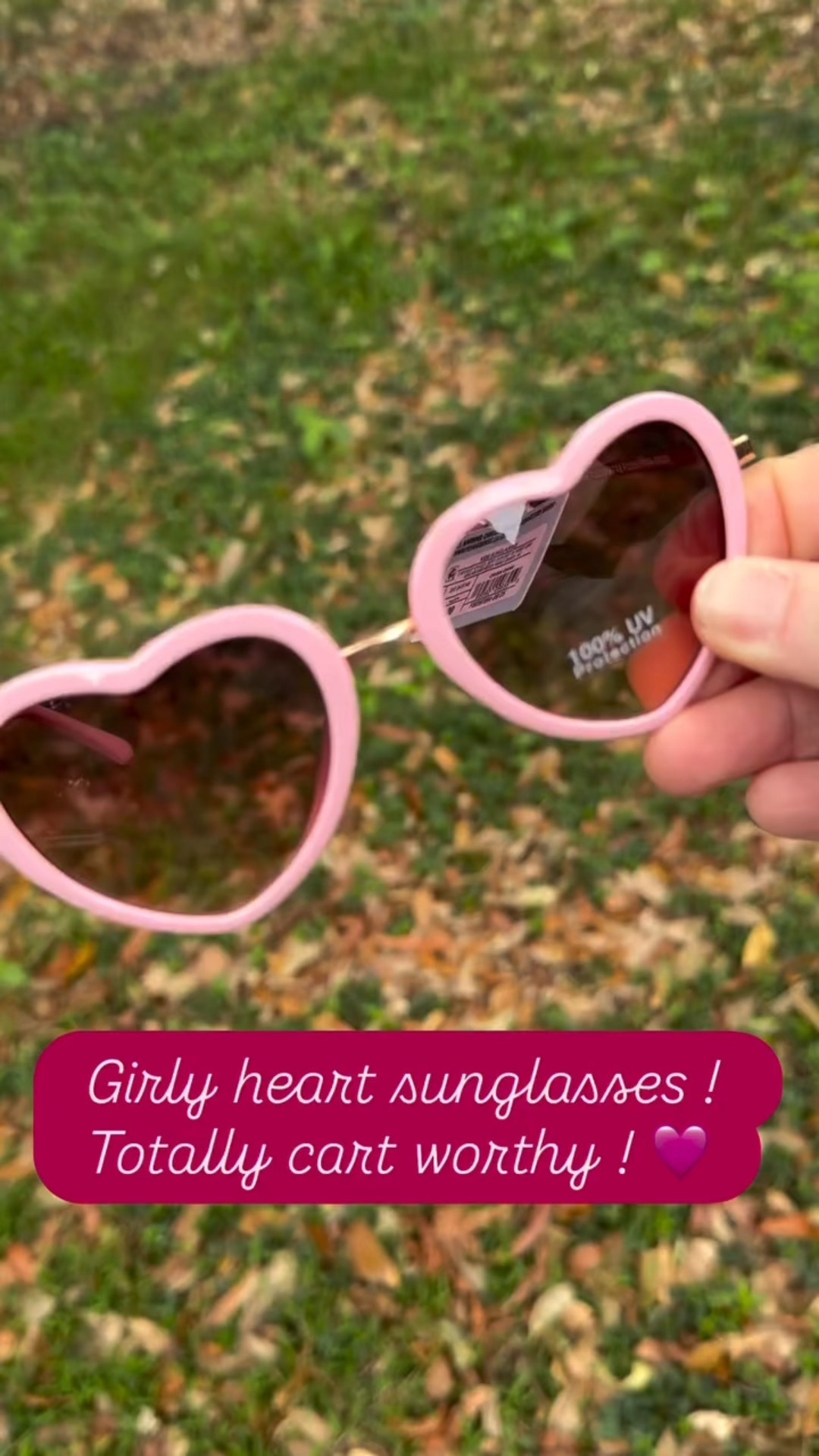 The CUTEST heart-shaped sunglasses for your little girly girl 😎💘
Make Valentine’s Day extra sweet with these adorable heart sunnies! Perfect for school parties, Valentine photos, dress-up days, or just feeling fancy 💕 If your girl loves all things pink, cute, and sparkly — these are a MUST-HAVE! Affordable, comfy, and totally photo-worthy 📸✨
Tap to shop & snag them before they sell out 💌👇 #ValentinesFinds #GirlsValentineOutfit #HeartSunglasses #GirlyGirlStyle #KidsFashionFinds #ValentinesAccessories #LTKKids #PinkObsessed #CuteKidsStyle #ValentinesDayKids #MomFinds #AffordableKidsFashion #LTKUnder20

#LTKValentine #LTKSeasonal #LTKKids