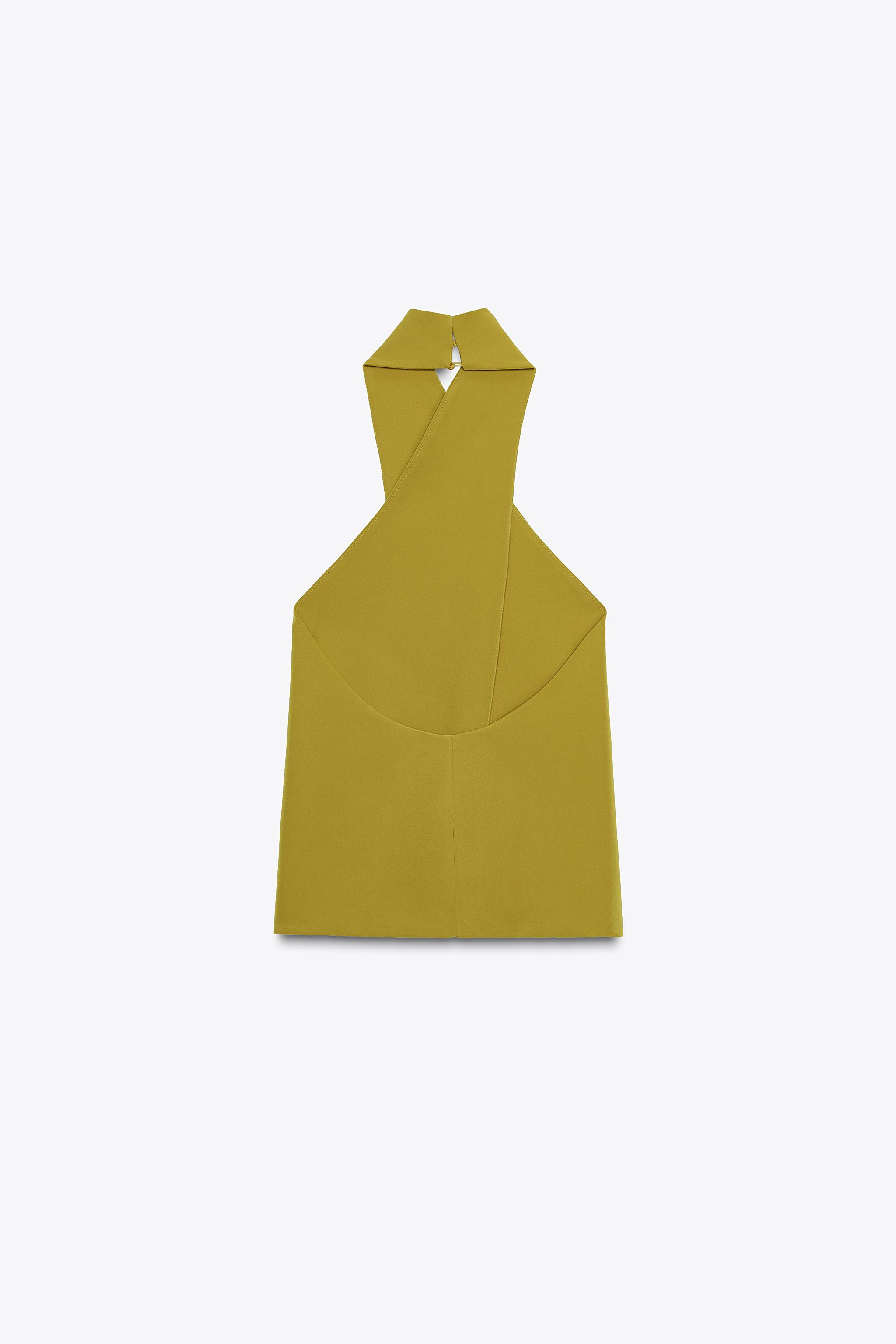 CREPE SURPLICE TOP | Zara US