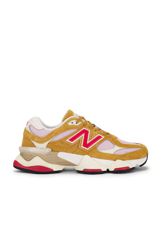 New Balance 9060 Sneakers in Great Plains, Twilight Haze, & True Red from Revolve.com | Revolve Clothing (Global)
