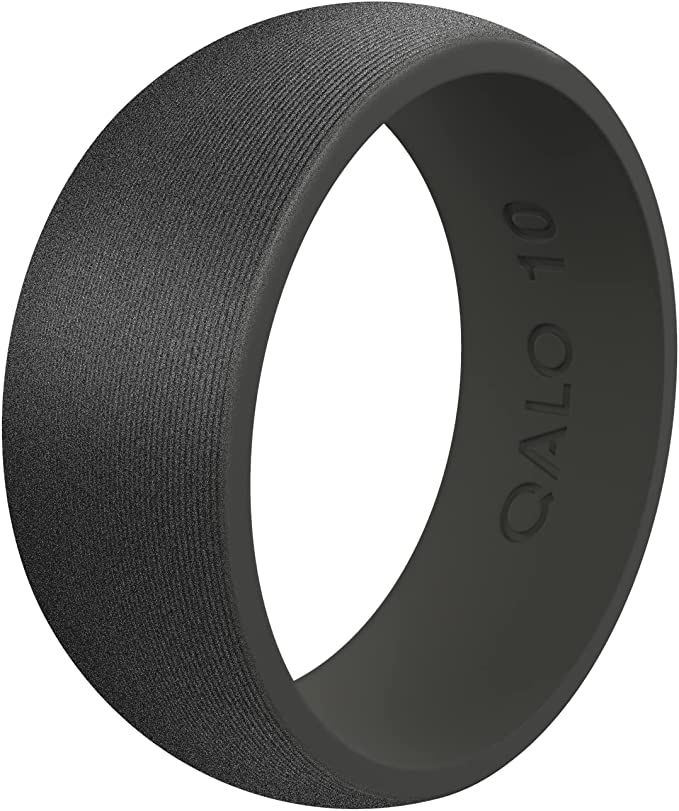 QALO Men's Satin Silicone Ring Collection | Amazon (US)