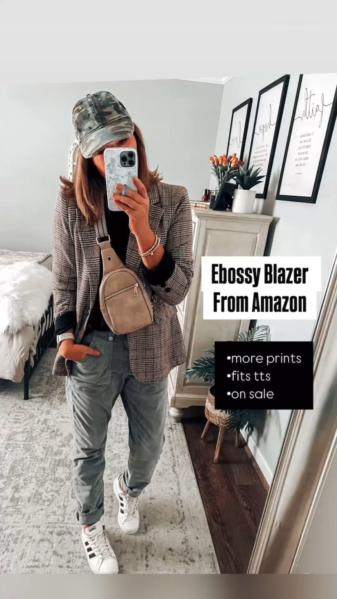 Knit plaid blazer from Amazon fits tts, comes in more patterns. Styled with American Eagle stretch corduroy pants, over 30% off, fits tts, more colors 

Fall outfit, amazon fashion, blazer outfit, Walmart fashion, winter outfit, adidas sneakers, jeans, tops, over 40, sale, thanksgiving outfit, winter outfit 


#LTKSaleAlert #LTKStyleTip #LTKFindsUnder50