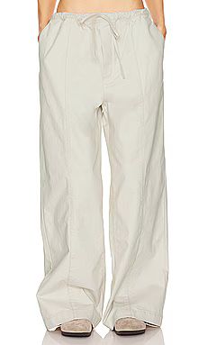 Helsa Workwear Drawcord Pants in Ecru from Revolve.com | Revolve Clothing (Global)