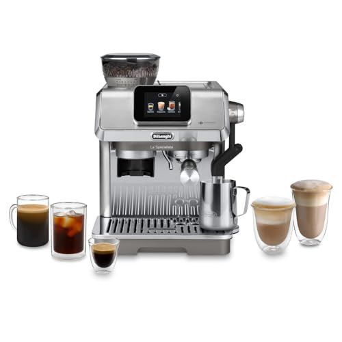 De'Longhi La Specialista Touch Espresso Machine with Grinder & Milk Frother – Cold Brew & Iced Coffee Maker, Burr Grinder, 10 Drink Presets, Compact Bean to Cup, Award-Winning Italian Design | Amazon (US)