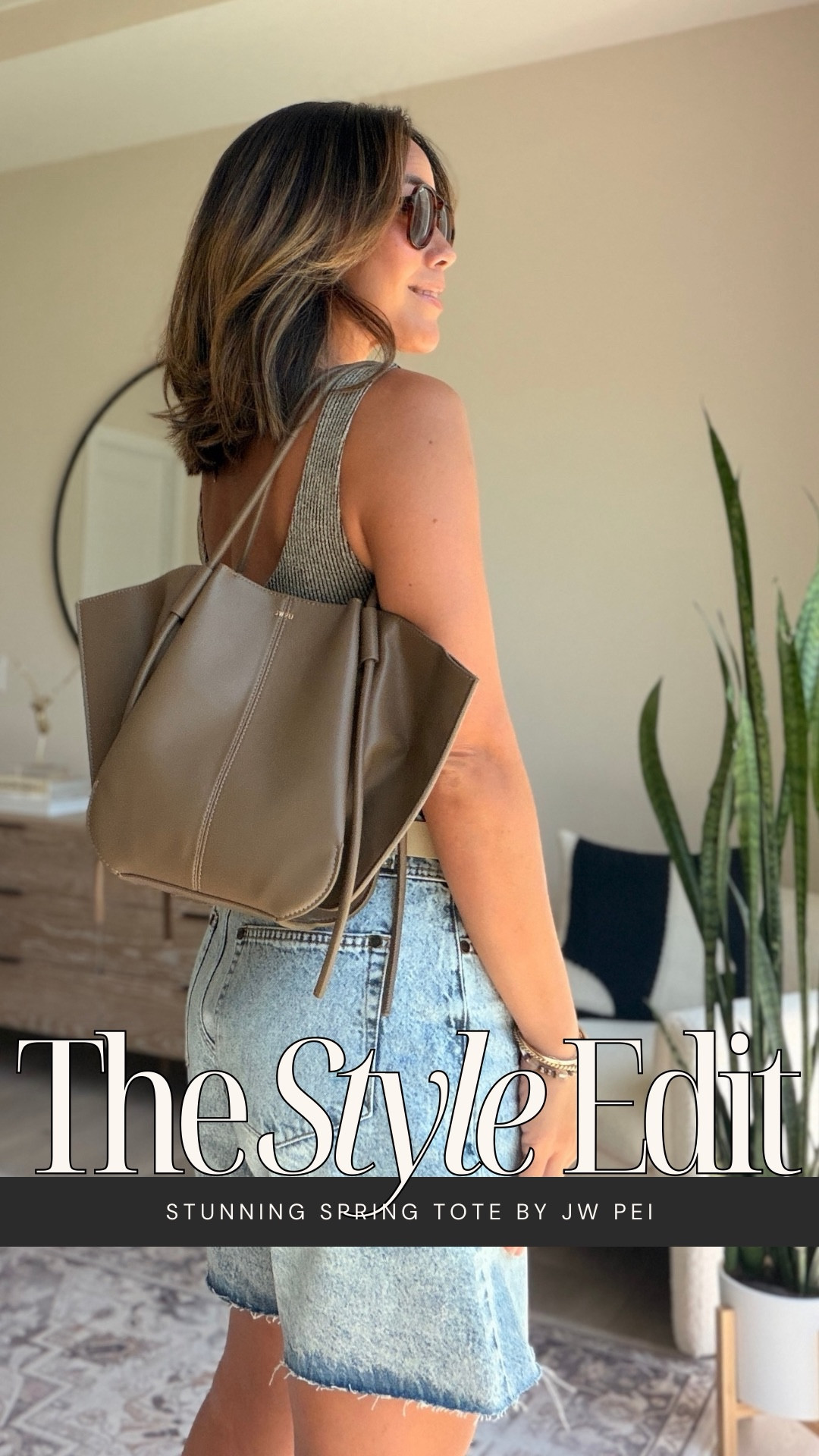 Loved by the likes of Gigi Hadid, Hailey Bieber, Millie Bobby Brown, and Irina Shayk—JW PEI has built a following for its sharp, modern take on everyday bags.

A Los Angeles–based label grounded in vegan materials and a more conscious approach to design, with a point of view that feels current without chasing trends.

The Nala Wide Tote in taupe carries that same language—structured, composed, and quietly refined. It completes the look with a sense of precision and polish, whether styled with tailoring or something more relaxed. ✨

#LTKMothersDay #LTKootd #LTKgrwm