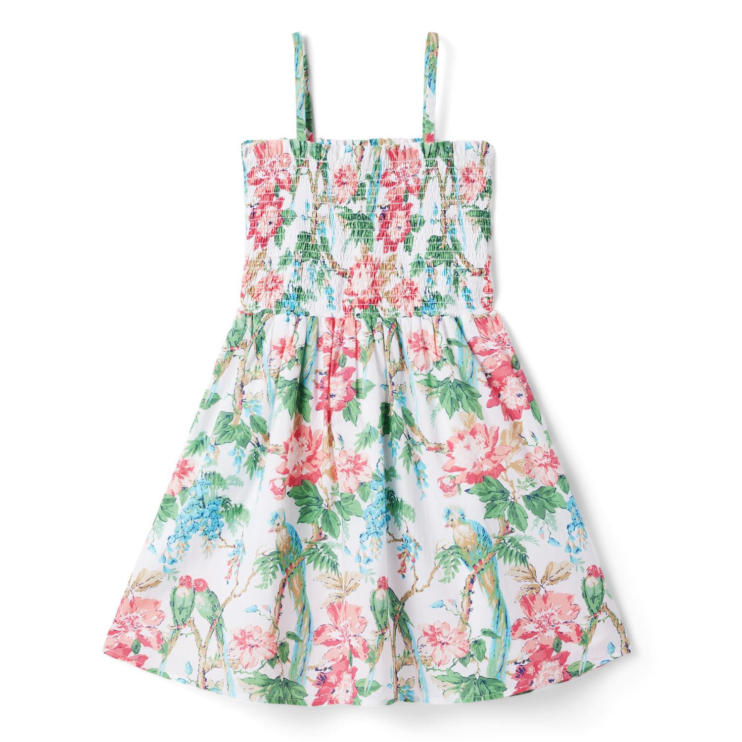 Tropical Floral Smocked Sundress | Janie and Jack