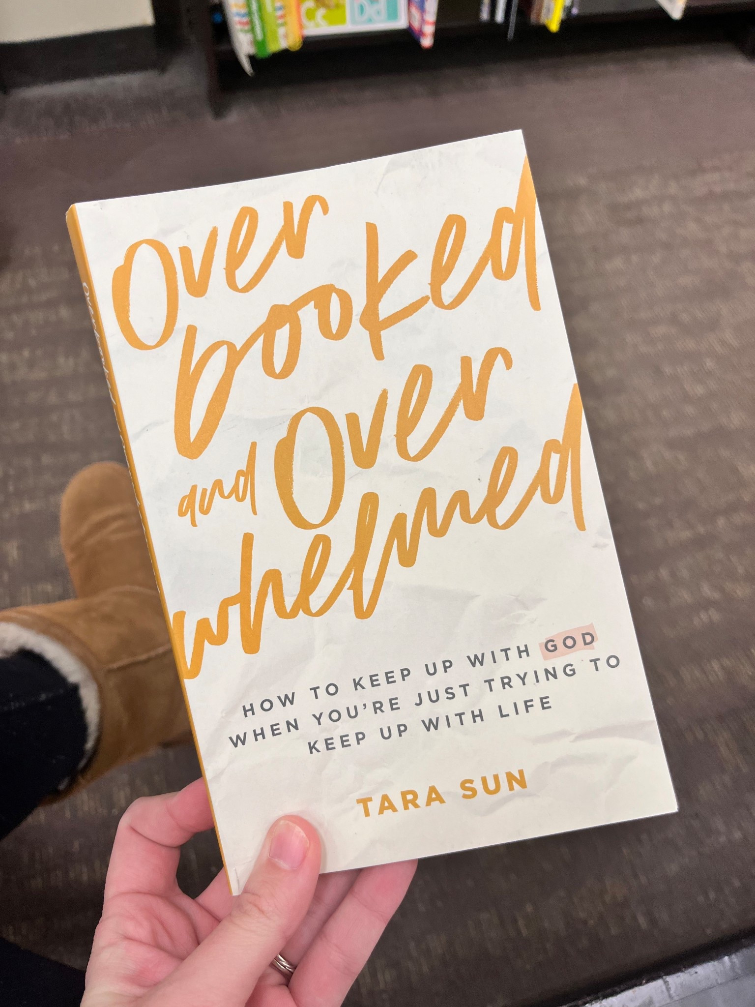 Overbooked and Overwhelmed | Christian Book | Self Help | Personal Growth book | TBR LIST | Book List | New Book | Book Haul

#LTKstorytime #LTKdayinmylife #LTKselfcare