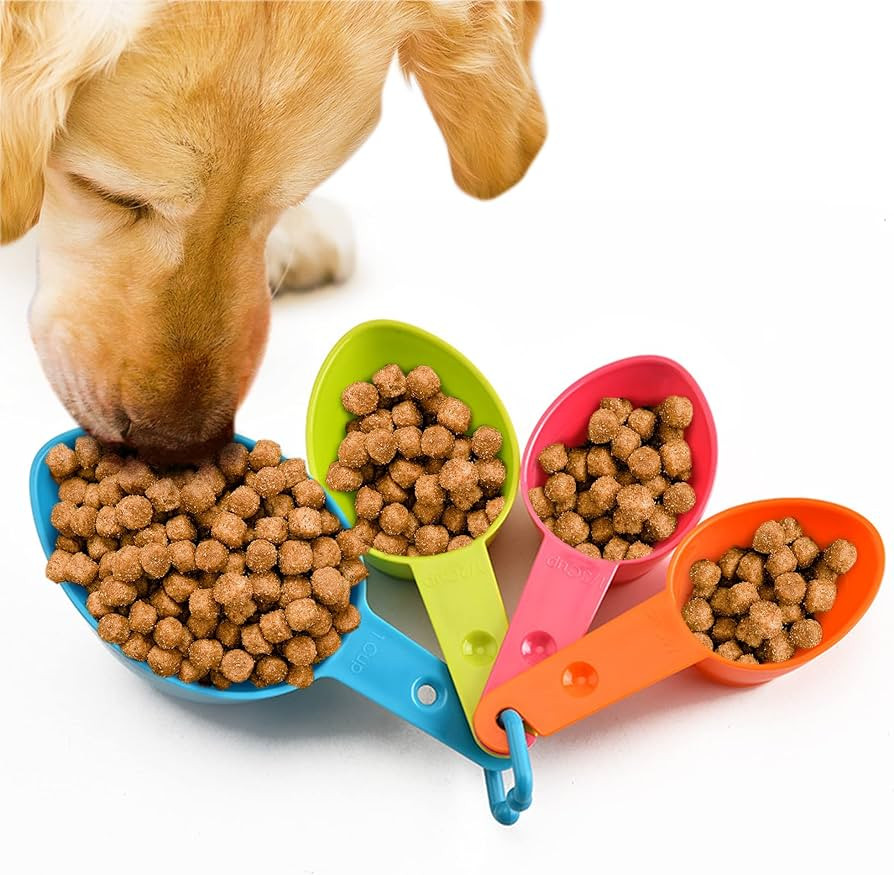 Vila Pet Food Measuring Scoop Cups, One Set to Feed Them All - Ideal for Multi-Pet Homes, Perfect... | Amazon (US)