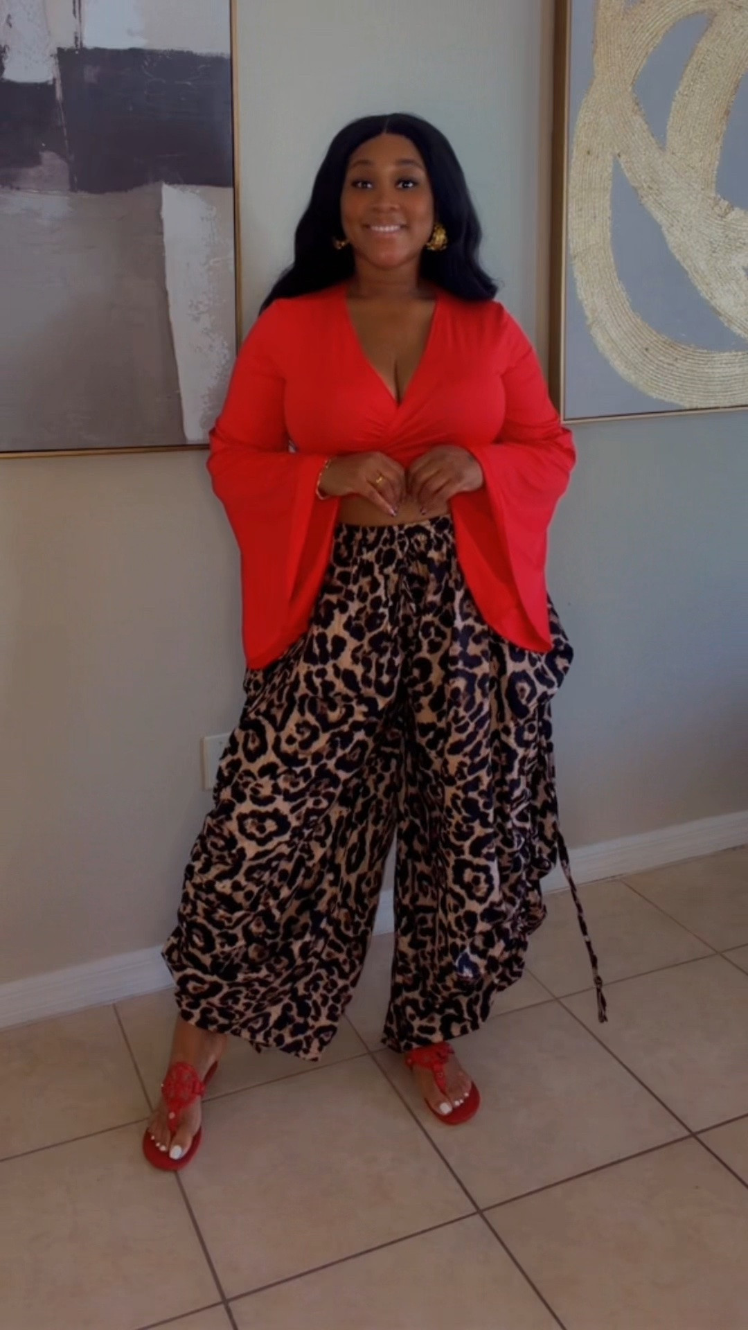 Tall girl friendly AND bloating friendly and Leopard?? Immediate yes #widelegpants #casualstyle #bohopants

#LTKgrwm #LTKSaleAlert #LTKMidsize