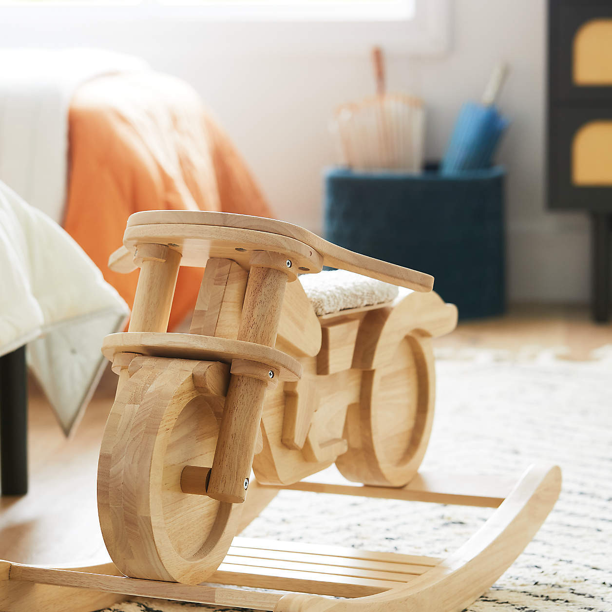 Leanne Ford Motorcycle Ride On + Reviews | Crate & Kids | Crate & Barrel