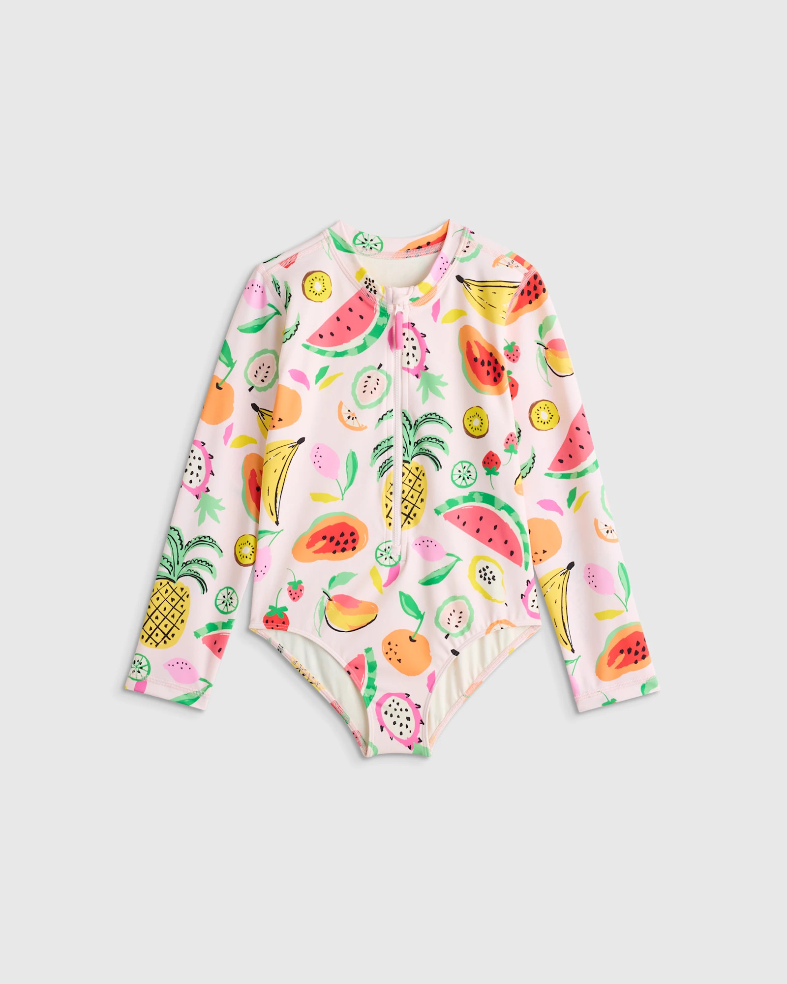 Long Sleeve Zip-Up Swimsuit | Quince