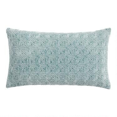 Textured Luxe Lumbar Pillow | World Market