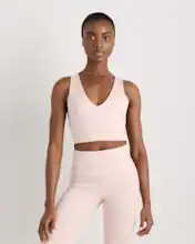 Ultra-Soft V-Neck Cropped Tank | Quince