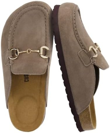 CUSHIONAIRE Cliff Suede Clog Mules for Women | Amazon (US)