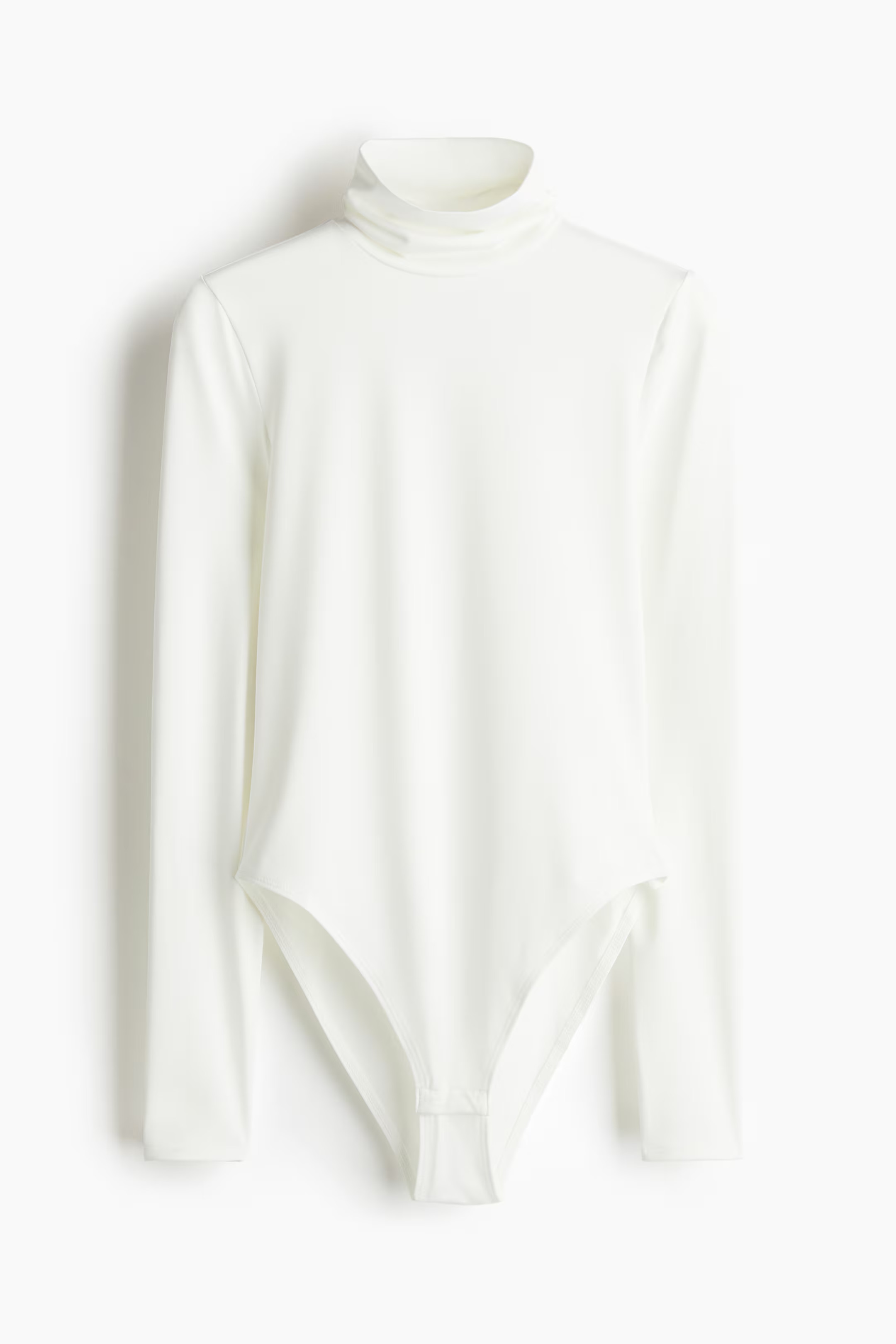 Turtleneck Bodysuit - Cream - Ladies | H&M US | H&M (US + CA)