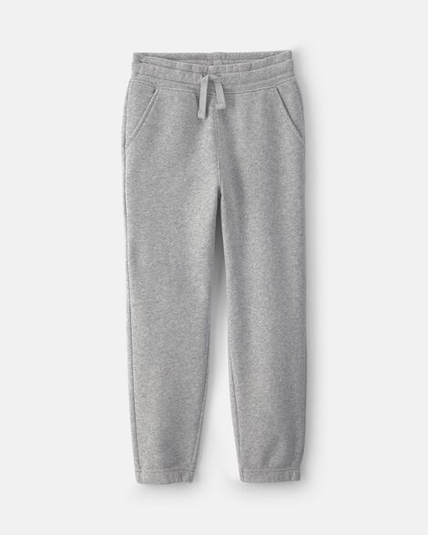 Boys Fleece Joggers - Grey | Carter's | Carter's Inc