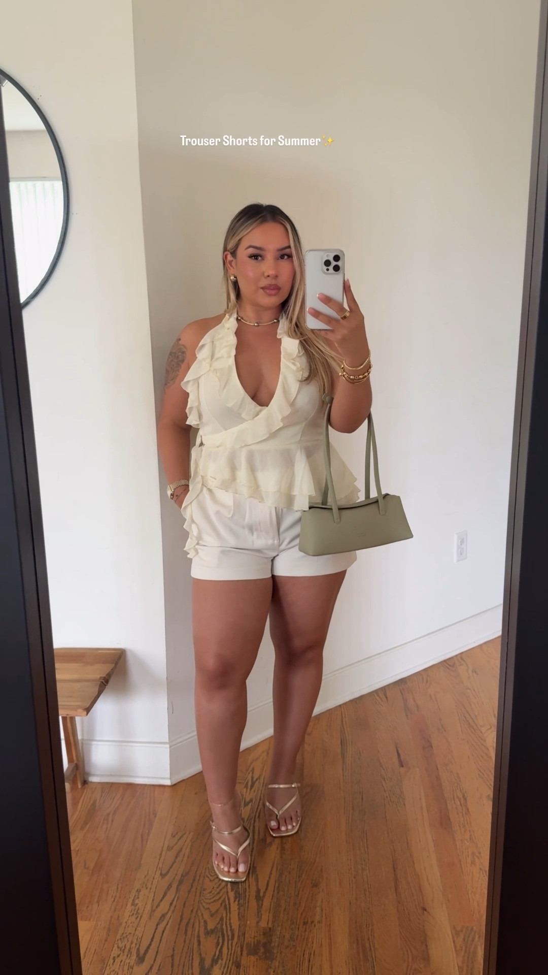 Trying to get out of the mentality that thick/midsize girlies can’t wear shorts because yes we can! I found these that don’t suffocate my thighs and look classy! 

Wearing a size 12 although I could’ve went with my normal 12 since they run TTS. 

#LTKSeasonal #LTKStyleTip #LTKMidsize