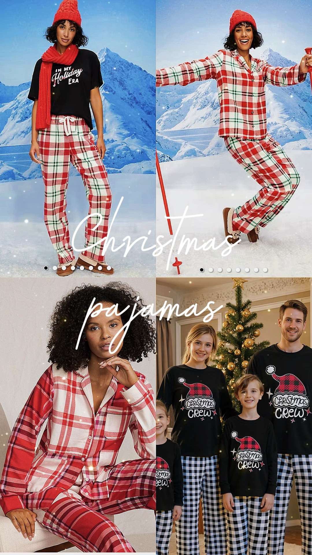 Christmas is just around the corner 🎄🎅🏻. Now is the time to get your Christmas pajamas before they sell out! There is something for every budget 

#LTKFindsUnder50 #LTKOver40 #LTKHoliday