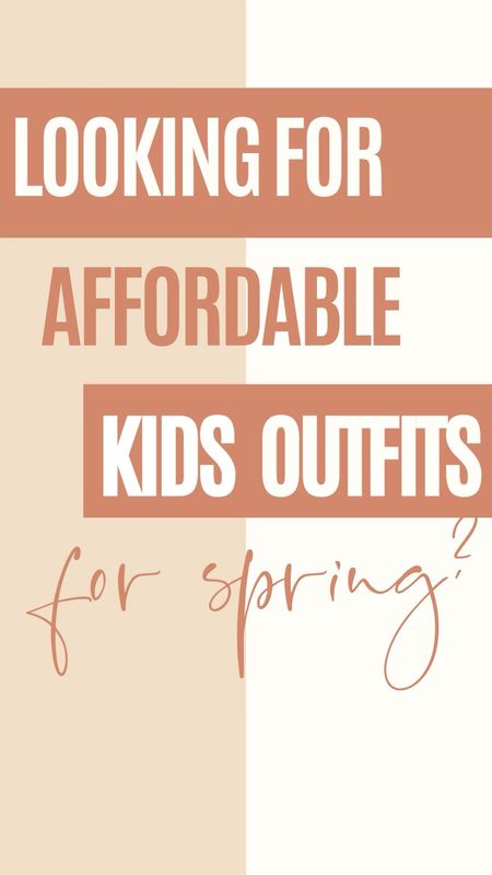 Cute & affordable kids outfits that are stylish enough for a photoshoot but great to play in too! 

#LTKkids #LTKfamily #LTKSeasonal