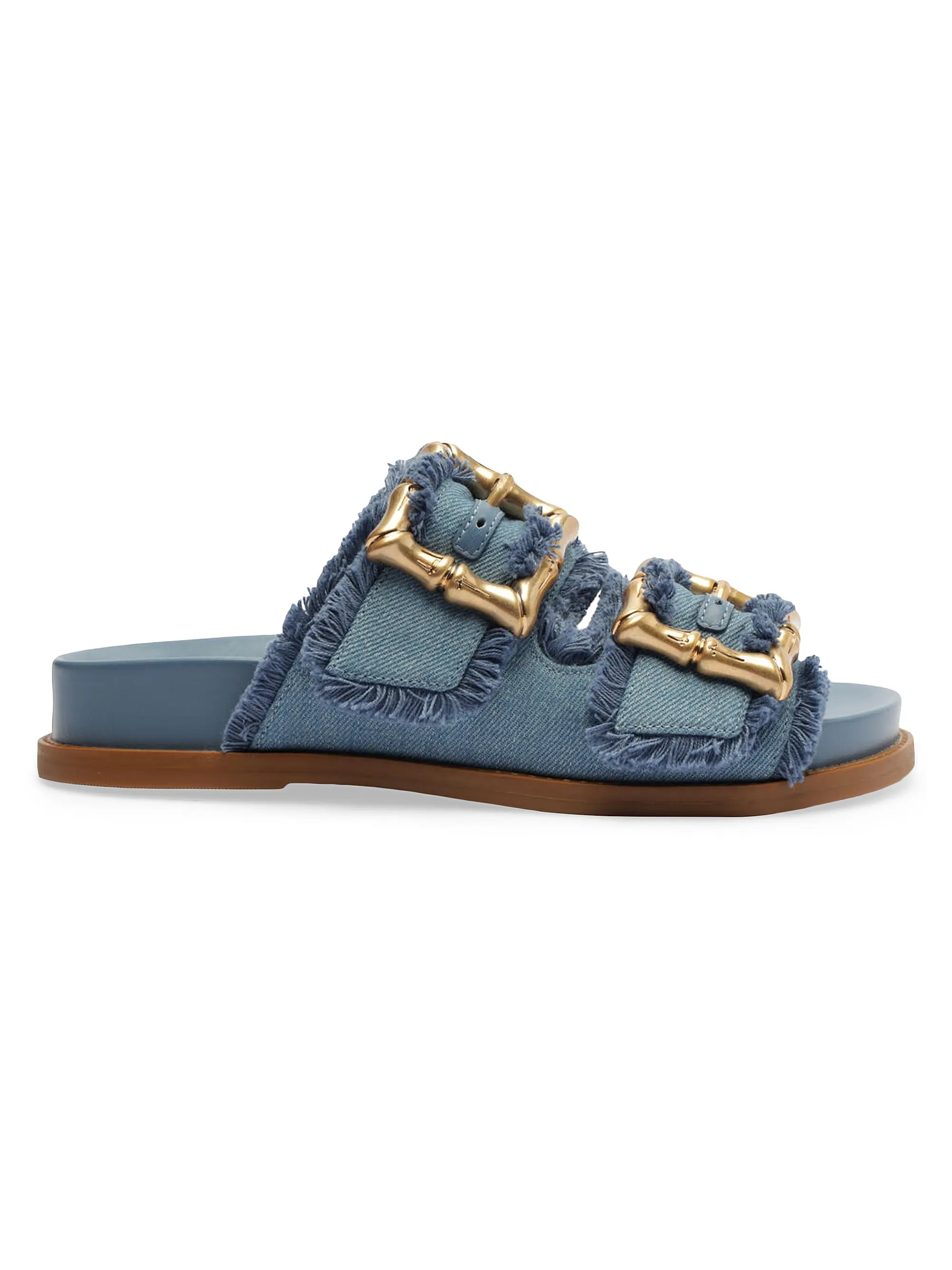 Enola Sporty Linen Sandals | Saks Fifth Avenue