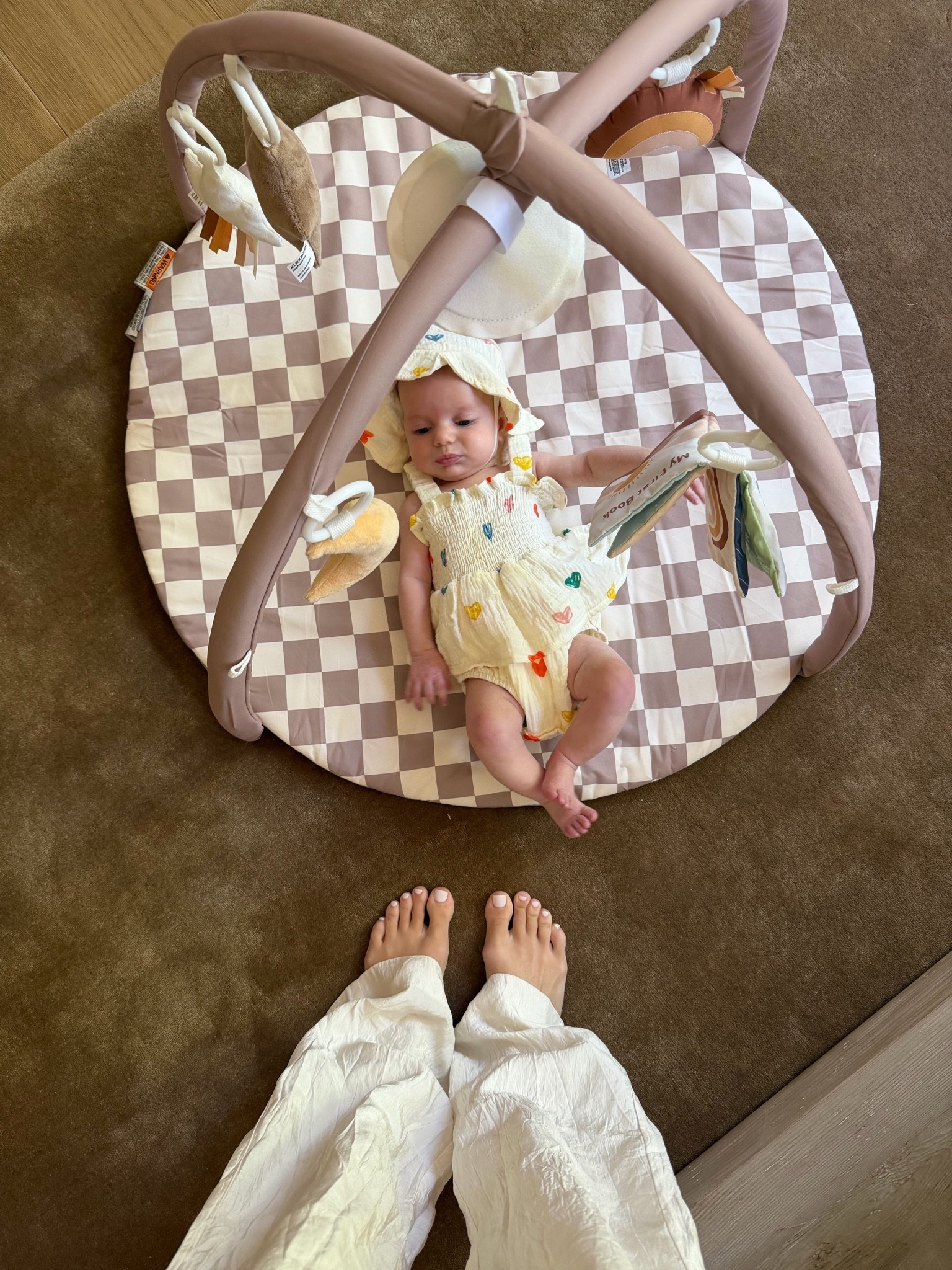 Baby play mat, baby dress and hat

#LTKHome #LTKmomlife #LTKBaby