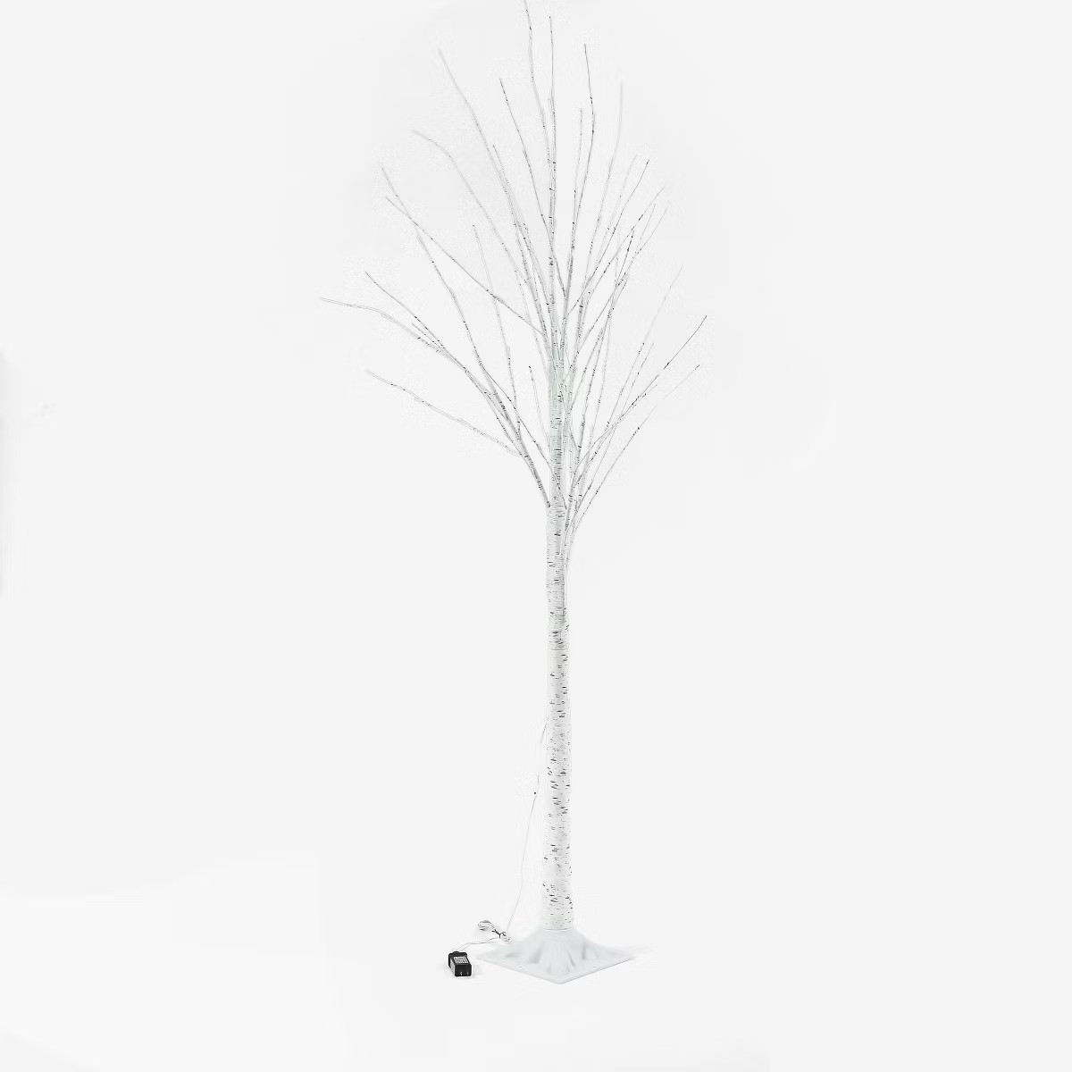 LuxenHome Lighted LED 5.9' White Birch Twig Tree Decoration | Target