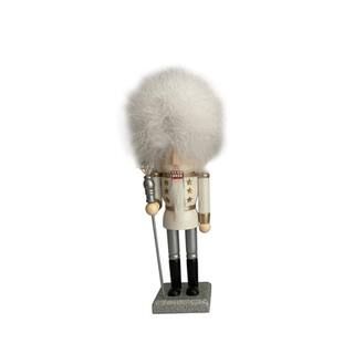 10" Tabletop Fluffy Hat Nutcracker with Scepter by Ashland® | Michaels | Michaels Stores