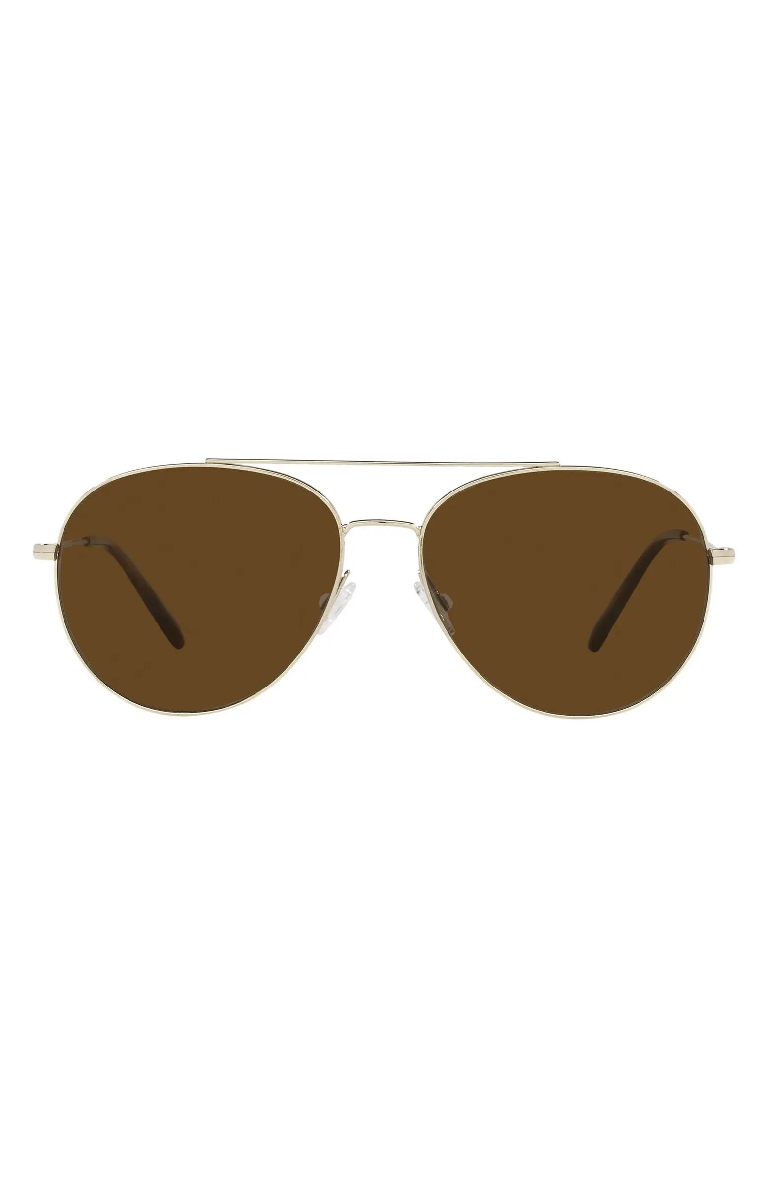 Oliver Peoples Airdale 58mm Polarized Pilot Sunglasses | Nordstrom | Nordstrom